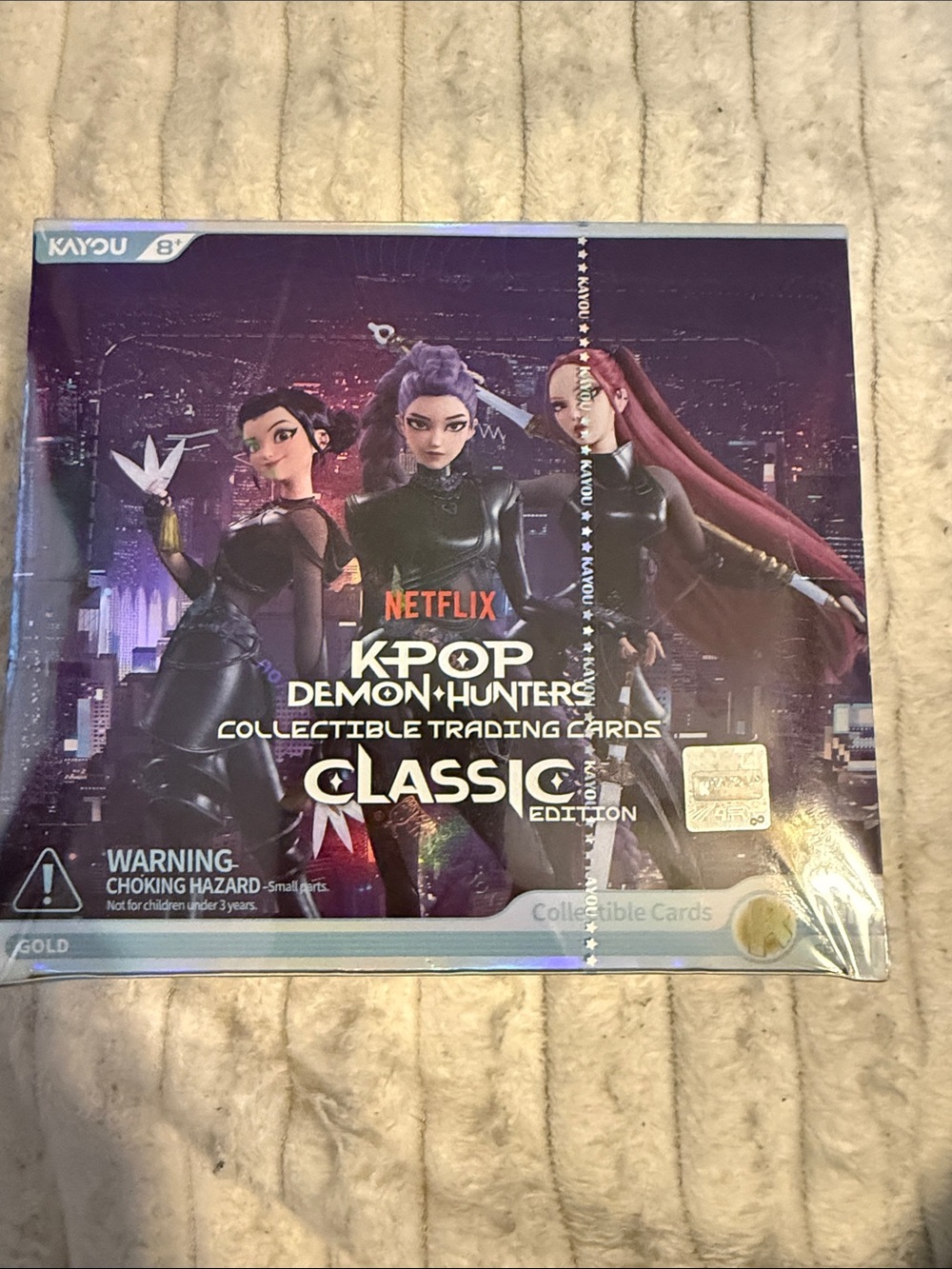 Netflix K-Pop Demon Hunters Collectible Box - Purple Artwork